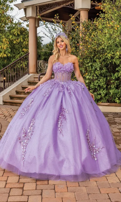 Quinceanera Dress 1813 By Dancing Queen sold by PromGirl