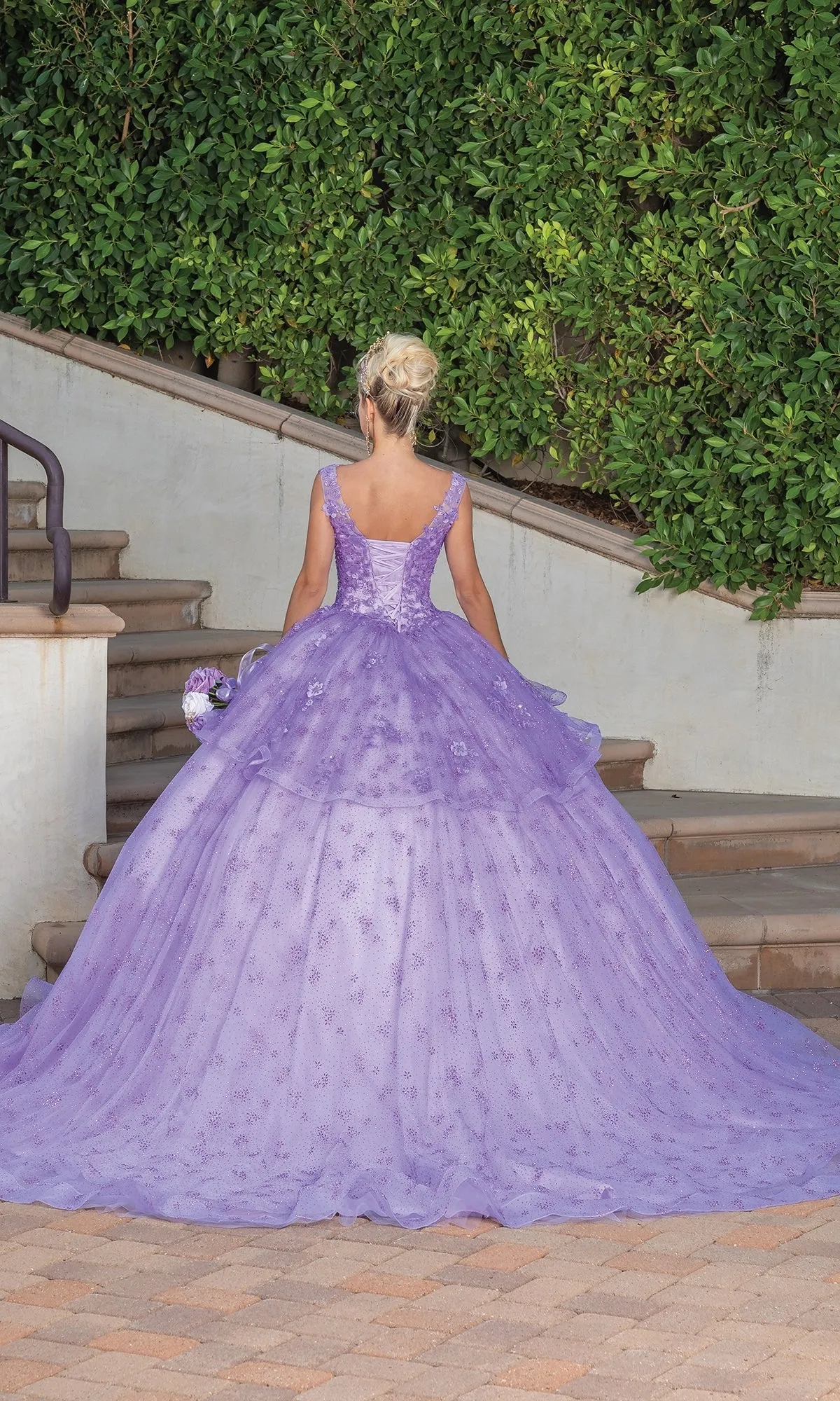 Quinceanera Dress 1702 By Dancing Queen sold by PromGirl product image thumbnail 5