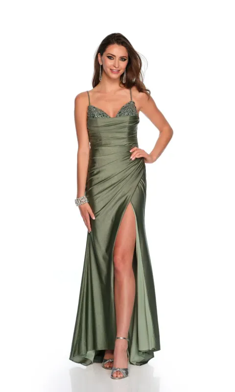 Long Formal Dress 11484 by Dave and Johnny sold by PromGirl