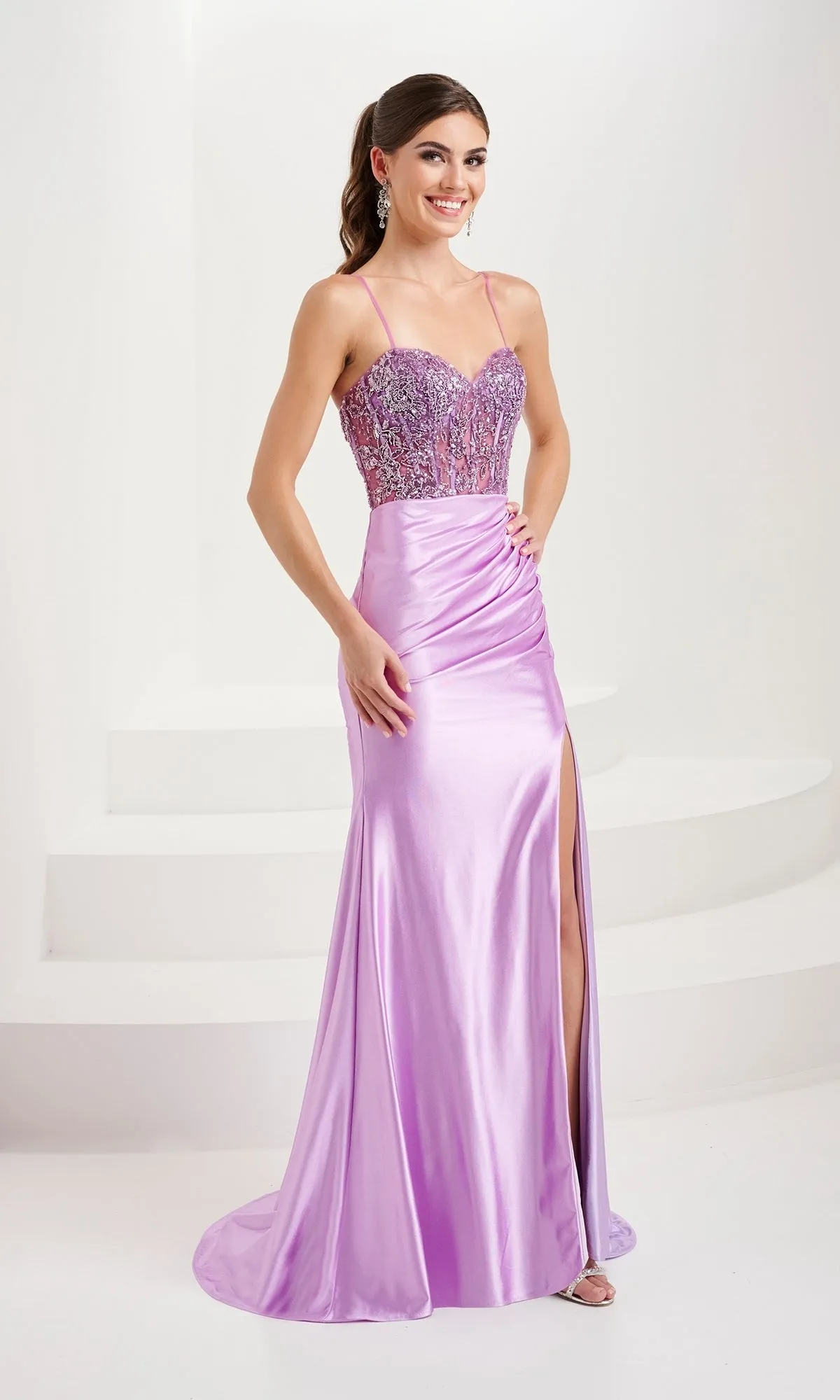 Long Prom Dress 16078 by Tiffany sold by PromGirl