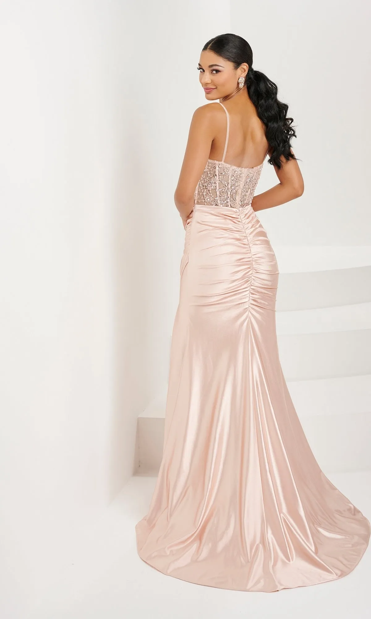 Long Prom Dress 16078 by Tiffany sold by PromGirl product image thumbnail 2