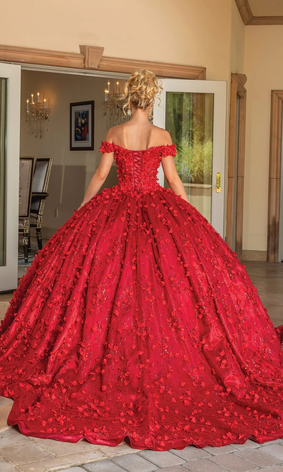 Quinceanera Dress 1734 By Dancing Queen sold by PromGirl product image thumbnail 4
