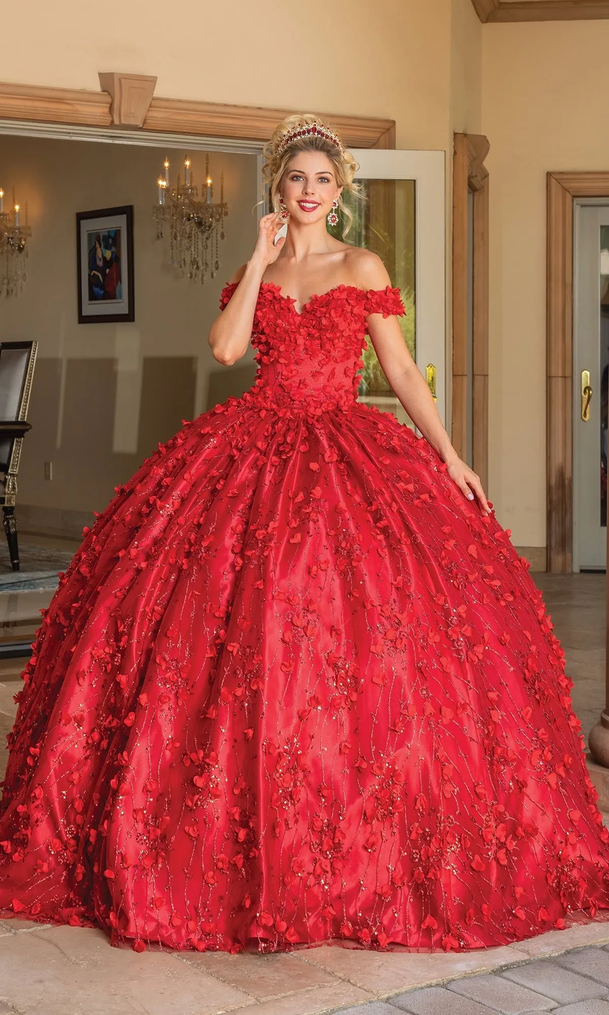 Quinceanera Dress 1734 By Dancing Queen sold by PromGirl product image thumbnail 3