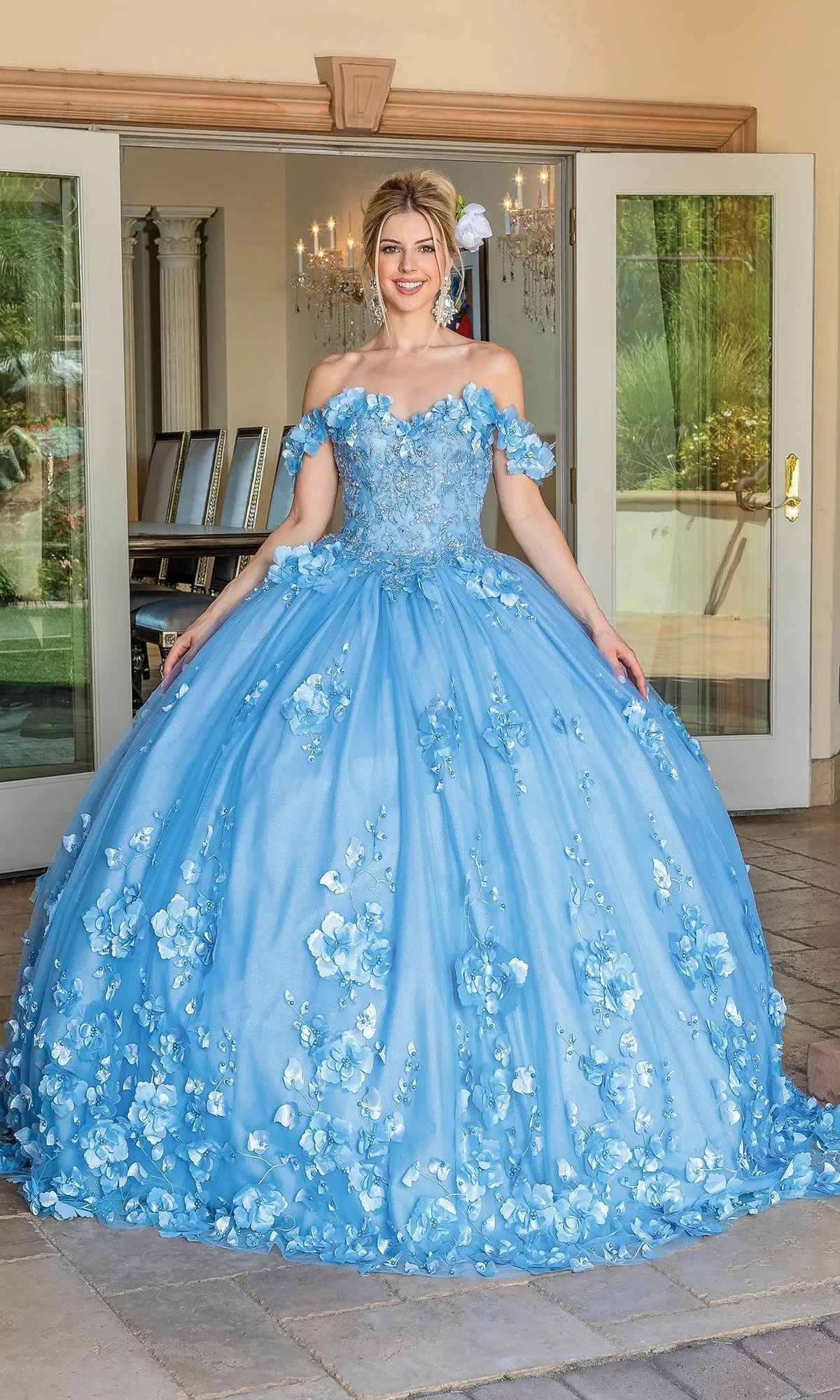 Quinceanera Dress 1613 By Dancing Queen sold by PromGirl product image thumbnail 3