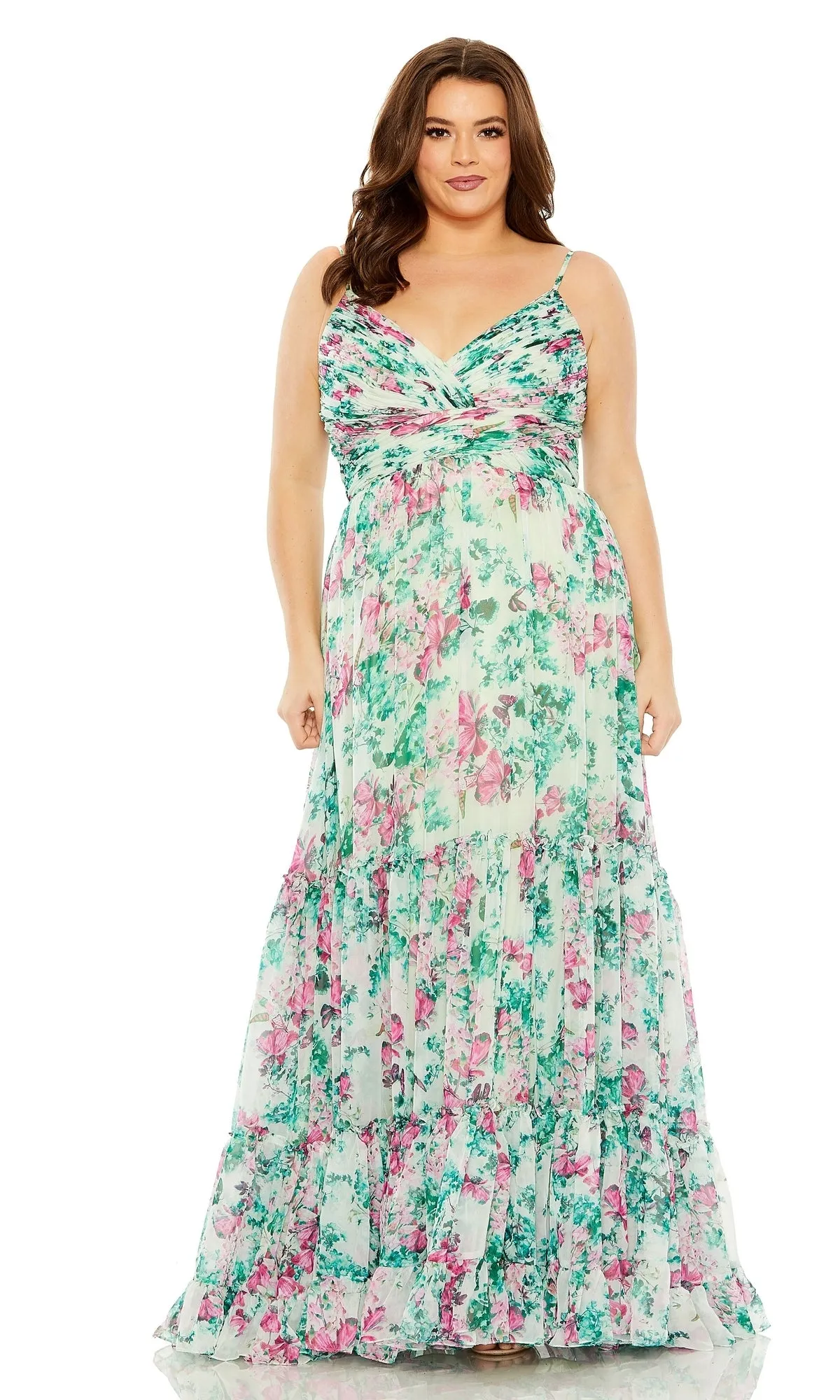 Long Plus-Size Formal Dress 68550 by Mac Duggal sold by PromGirl