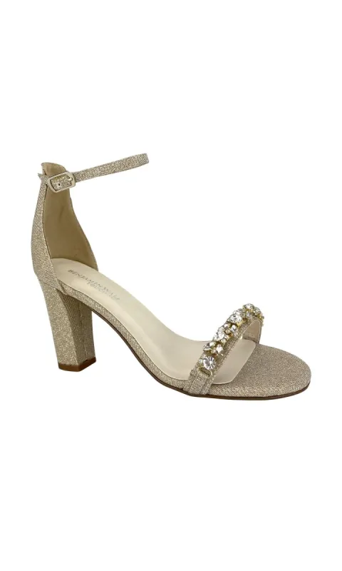 Camila Champagne 2.75in Prom Shoes by Touch Ups 4522 sold by PromGirl