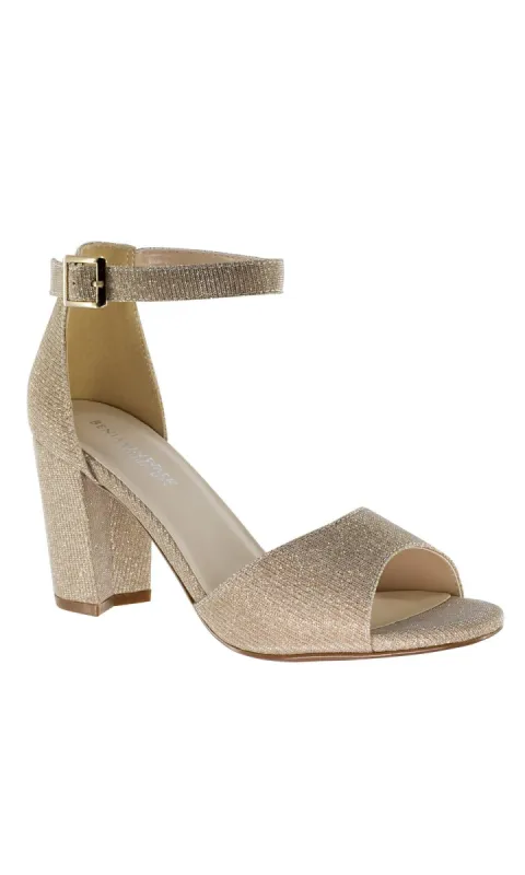 Champagne Amaya Prom Shoes: Touch Ups 4494 sold by PromGirl