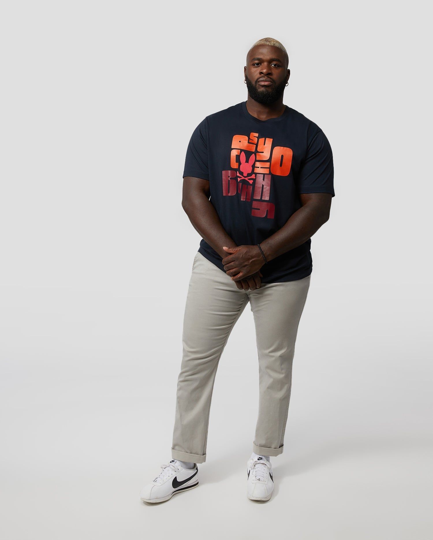 MENS BIG AND TALL LYONS FLOCKING GRAPHIC TEE - B9U113W1PC sold by Psycho Bunny product image thumbnail 5