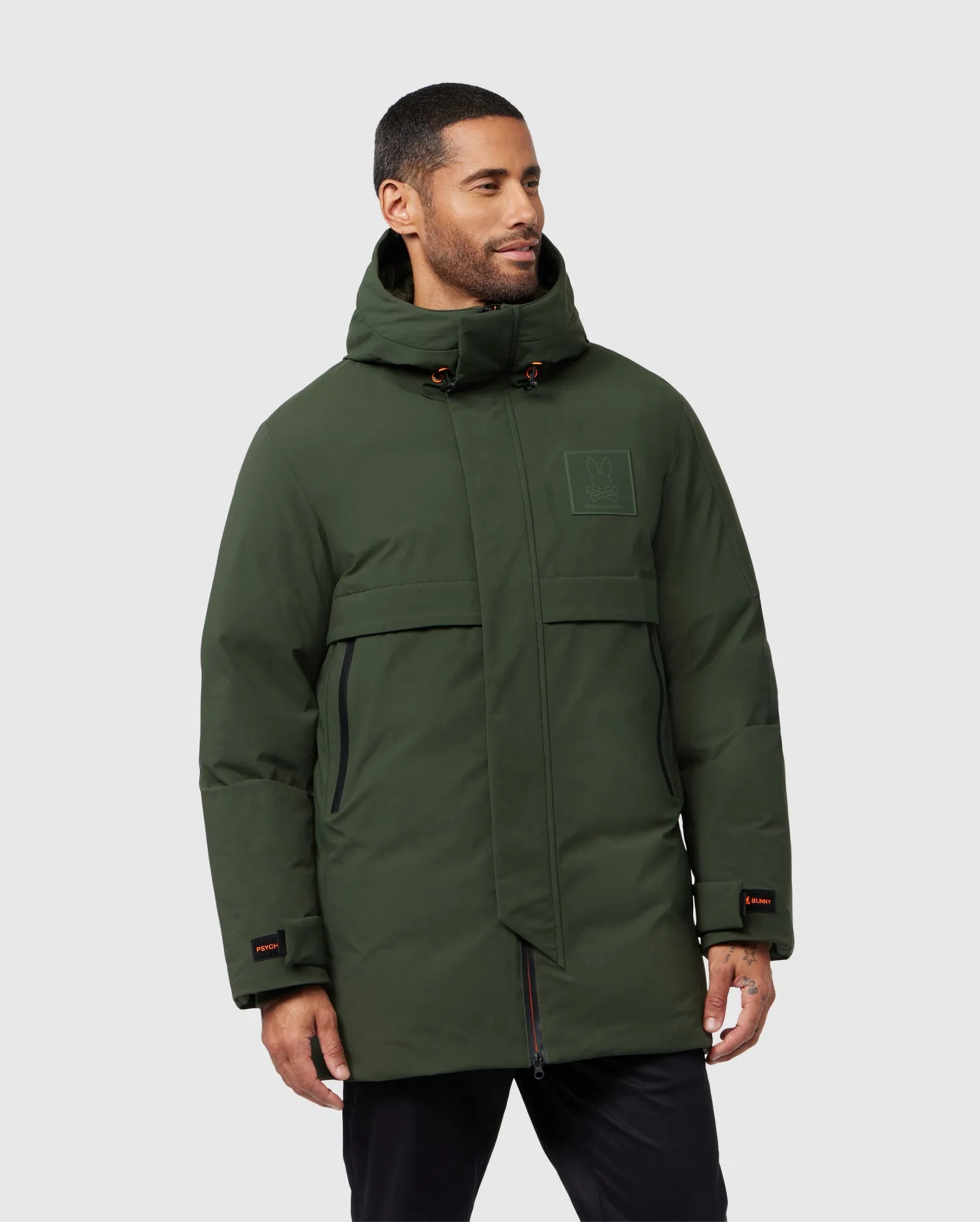 MENS ATWATER DOWN PARKA - B6N751A2OW sold by Psycho Bunny product image thumbnail 3