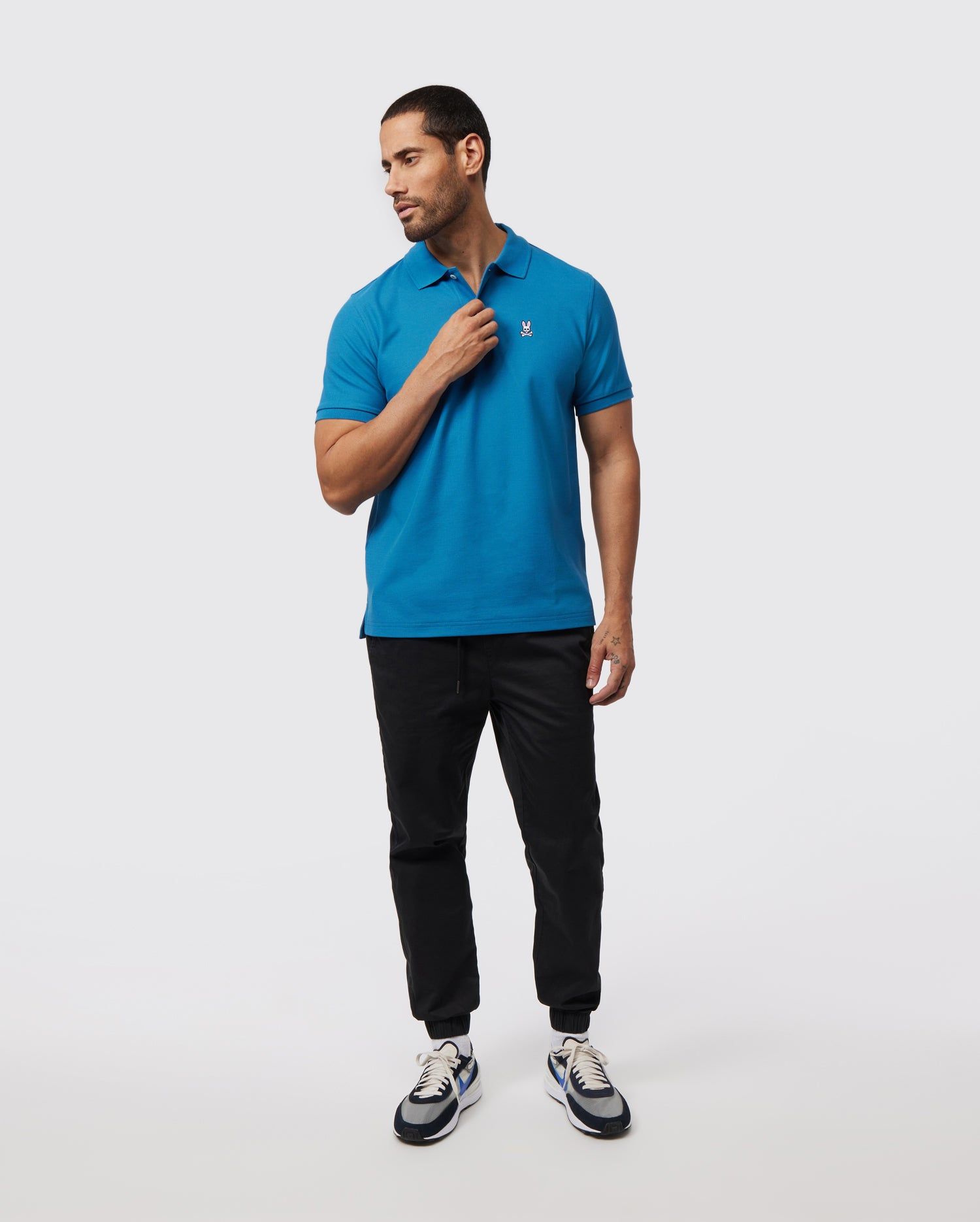 MENS CLASSIC PIQUE POLO - B6K001X1PC sold by Psycho Bunny product image thumbnail 4