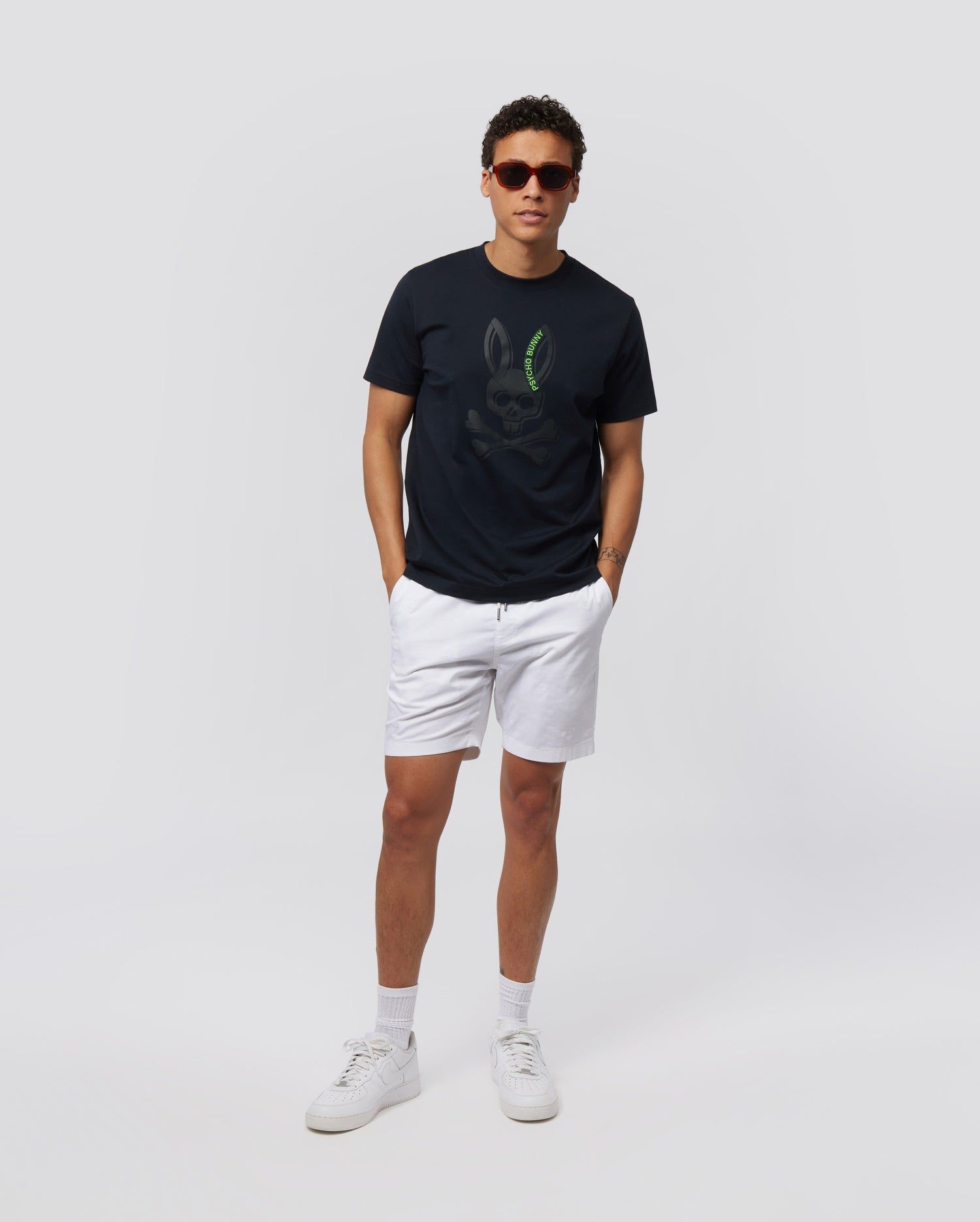 MENS SERGE EMBROIDERED GRAPHIC TEE - B6U718Y1PC sold by Psycho Bunny product image thumbnail 5