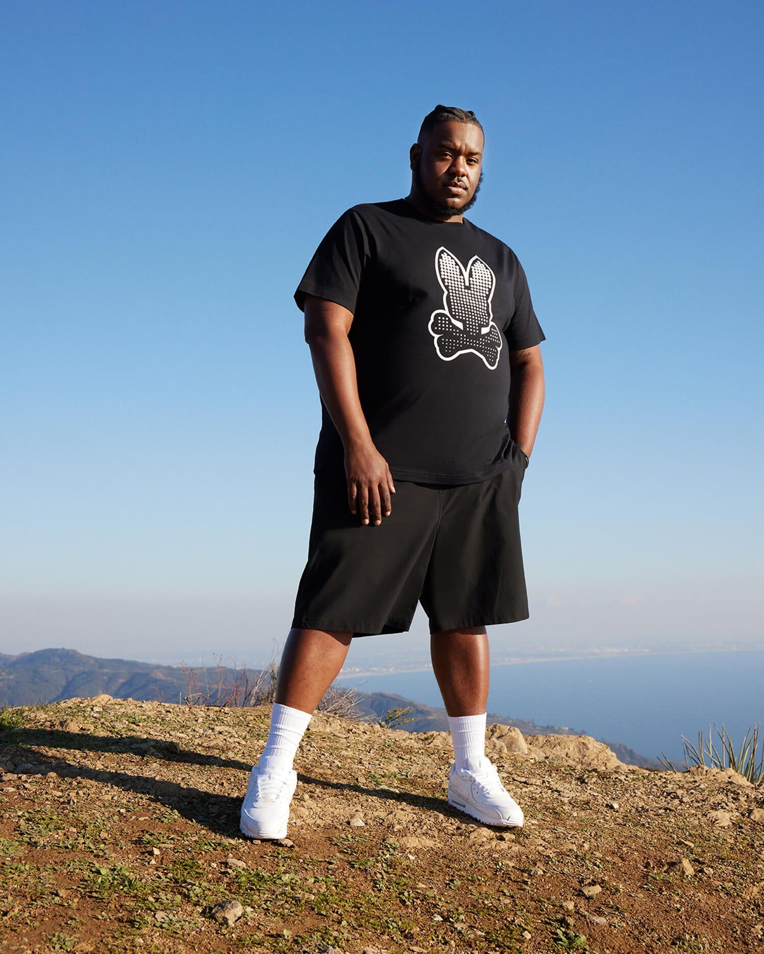 MENS BIG AND TALL STRYPE GRAPHIC TEE - B9U811X1PC sold by Psycho Bunny product image thumbnail 5
