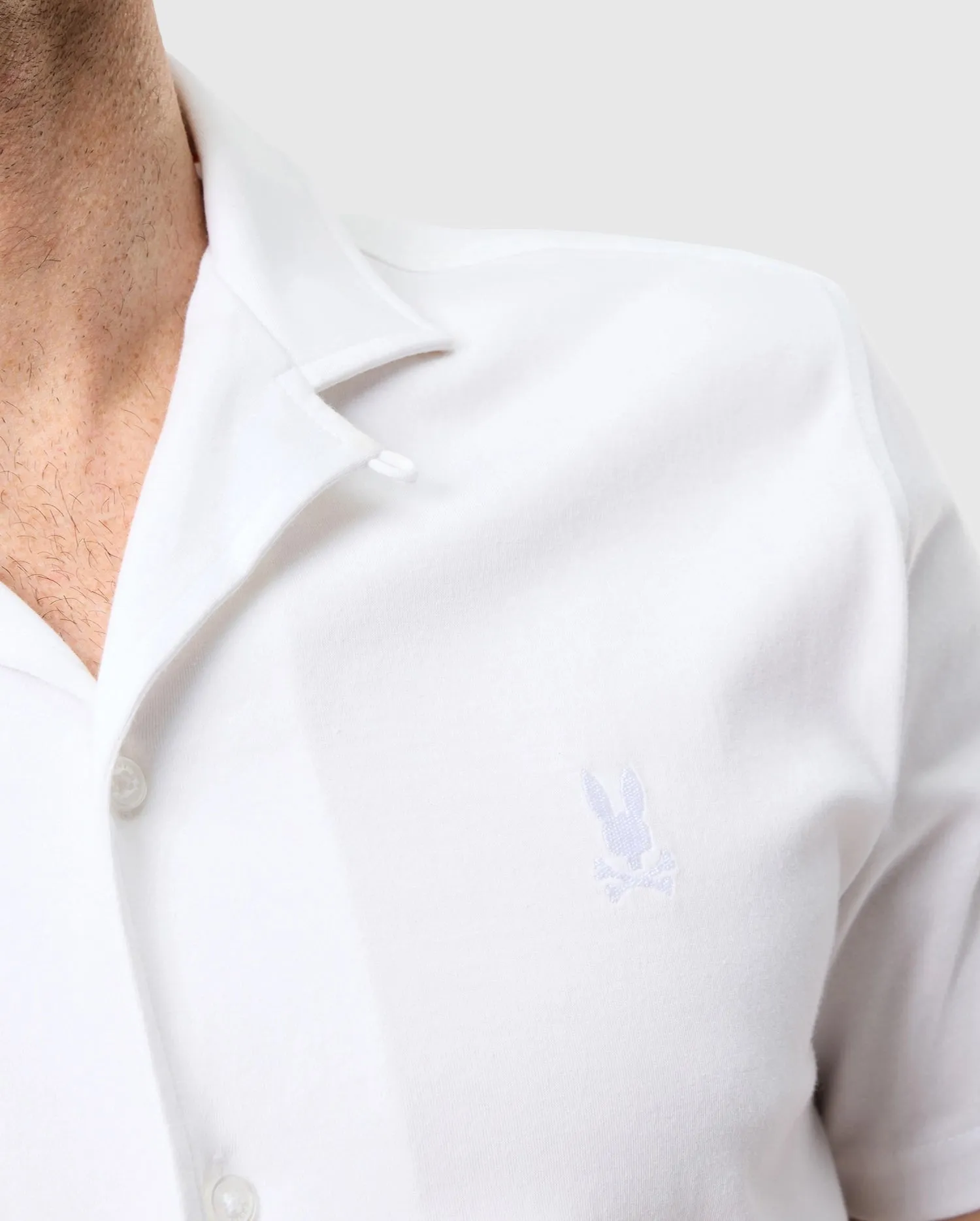 MENS KELLER CAMP COLLAR SHORT SLEEVE SHIRT - B6Q448C200 sold by Psycho Bunny product image thumbnail 5