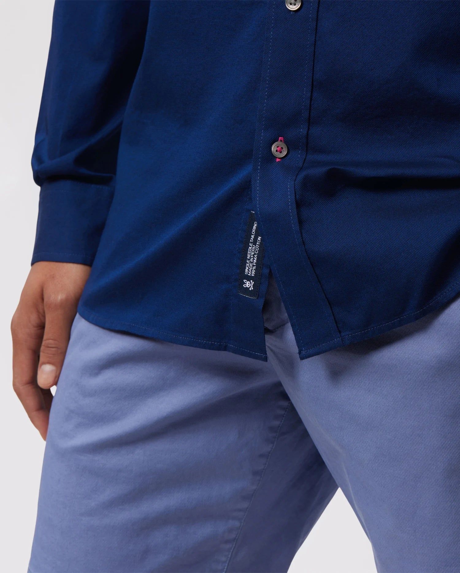 MENS CLASSIC OXFORD LONG SLEEVE SHIRT - B6C655X1PC sold by Psycho Bunny product image thumbnail 3