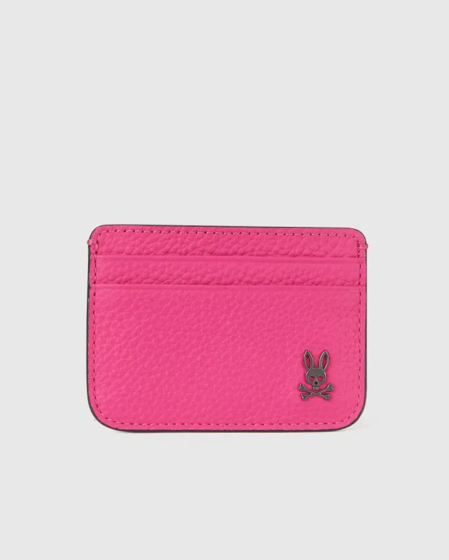 LEATHER CARD HOLDER - B6A123R1LT sold by Psycho Bunny