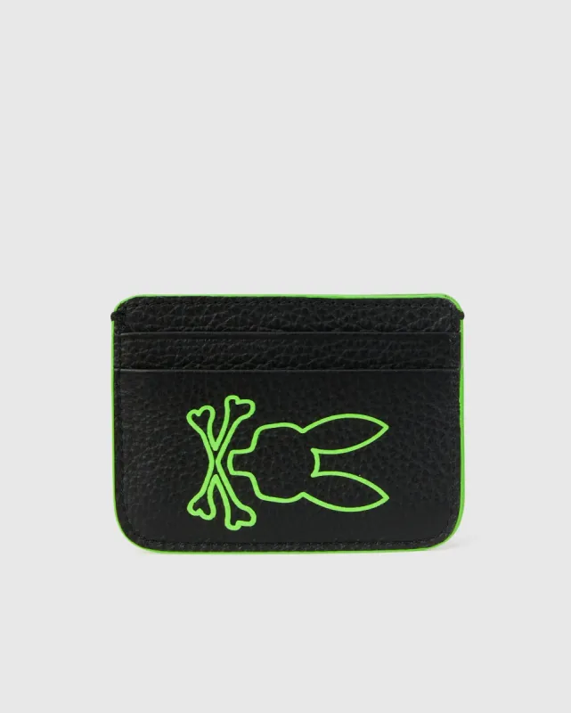 LEATHER CARD HOLDER - B6A123R1LT sold by Psycho Bunny