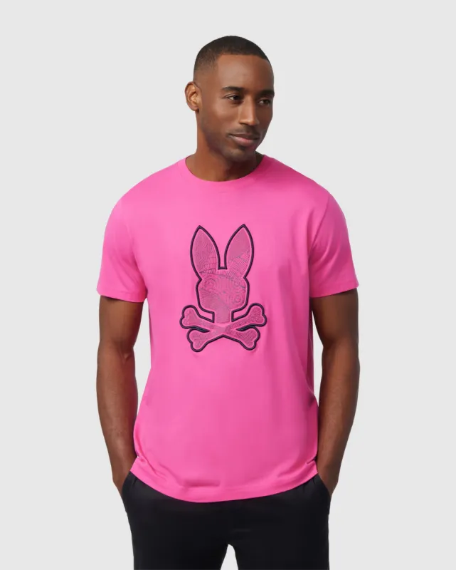 その他 Bunny Psycho Bunny Hudson Bunny Logo Polo Cornflower Blue Men's