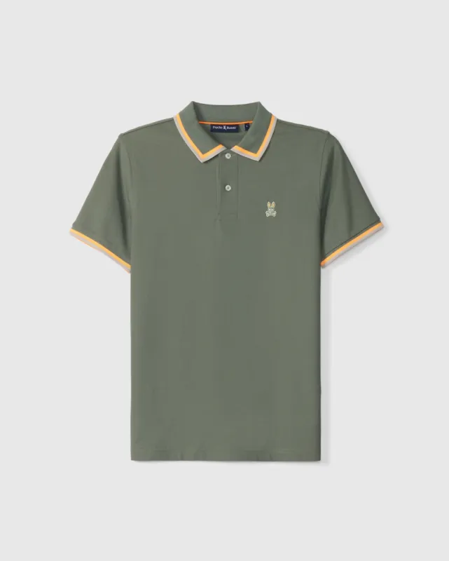 MENS KINGSBURY PIQUE POLO SHIRT - B6K235B200 sold by Psycho Bunny