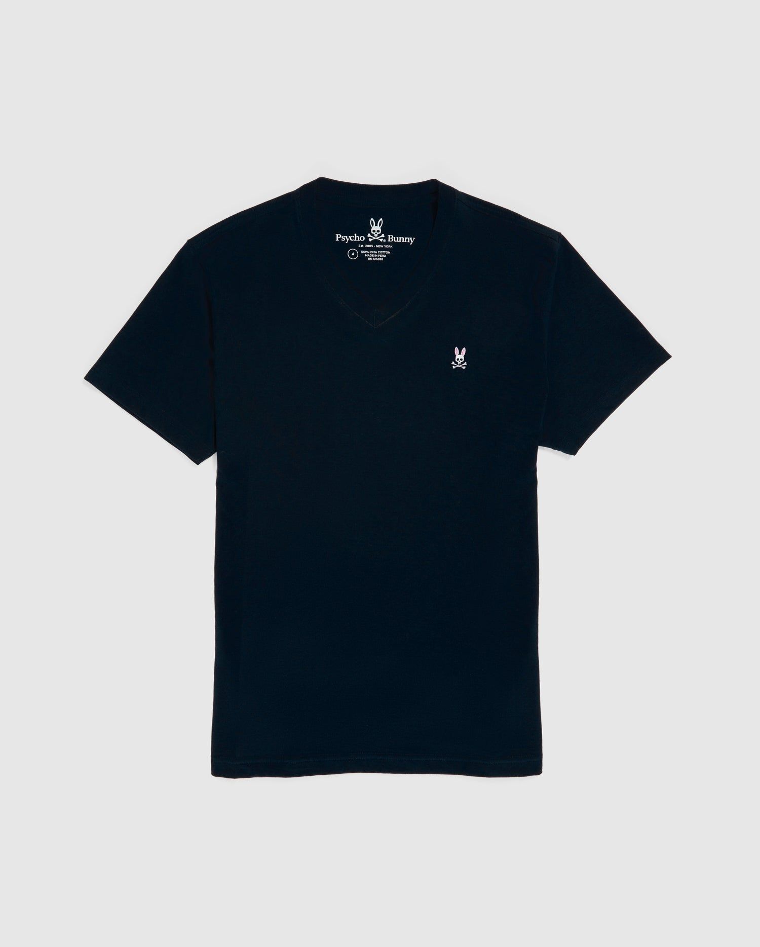 MENS BIG AND TALL CLASSIC V NECK TEE - B9U100ARPC sold by Psycho Bunny