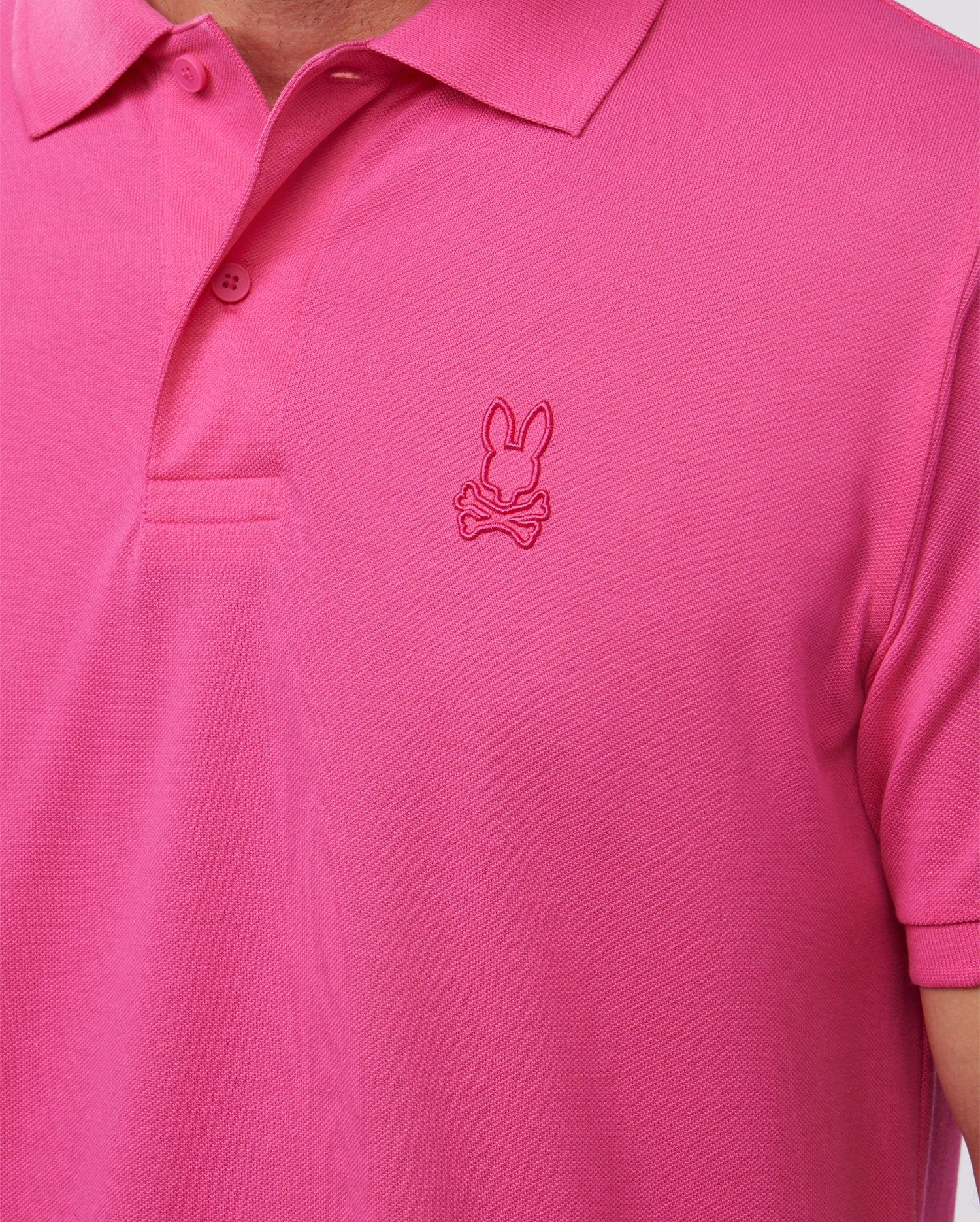 MENS OUTLINE POLO - B6K508Z1PC sold by Psycho Bunny product image thumbnail 3