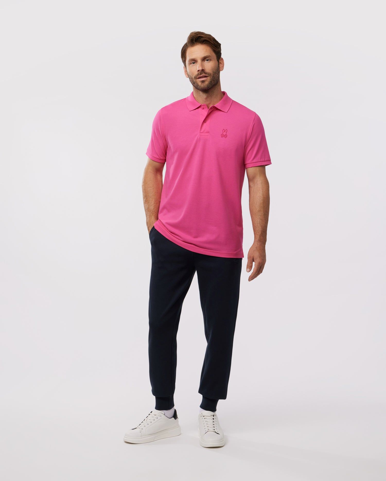 MENS OUTLINE POLO - B6K508Z1PC sold by Psycho Bunny product image thumbnail 5