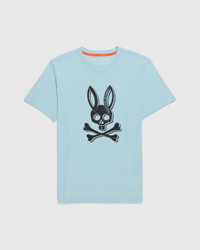 MENS SERGE EMBROIDERED GRAPHIC TEE - B6U718Y1PC made by Psycho Bunny