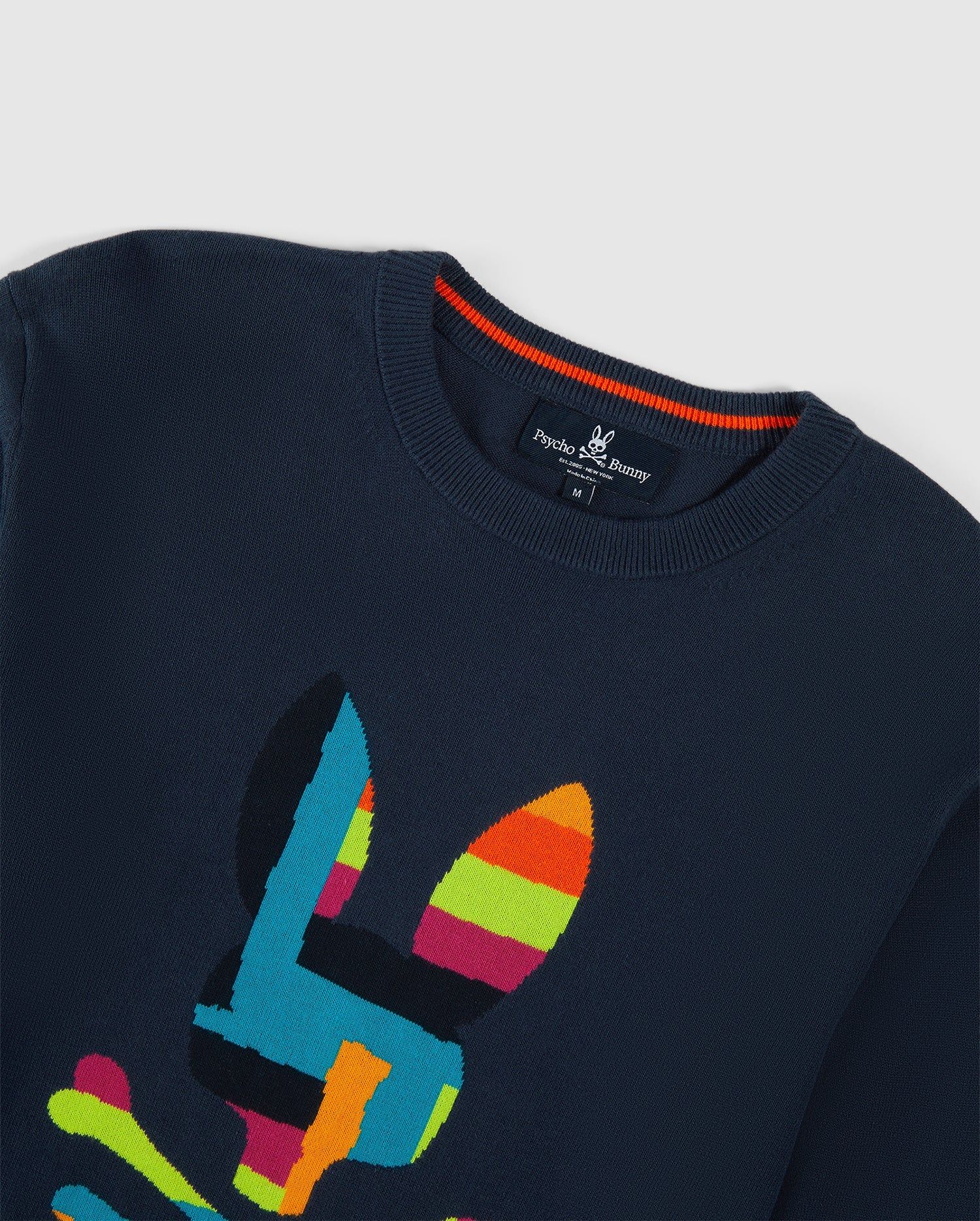 MENS DYCKMAN BIG BUNNY INTARSIA SWEATER - B6E991U1CO sold by Psycho Bunny product image thumbnail 5