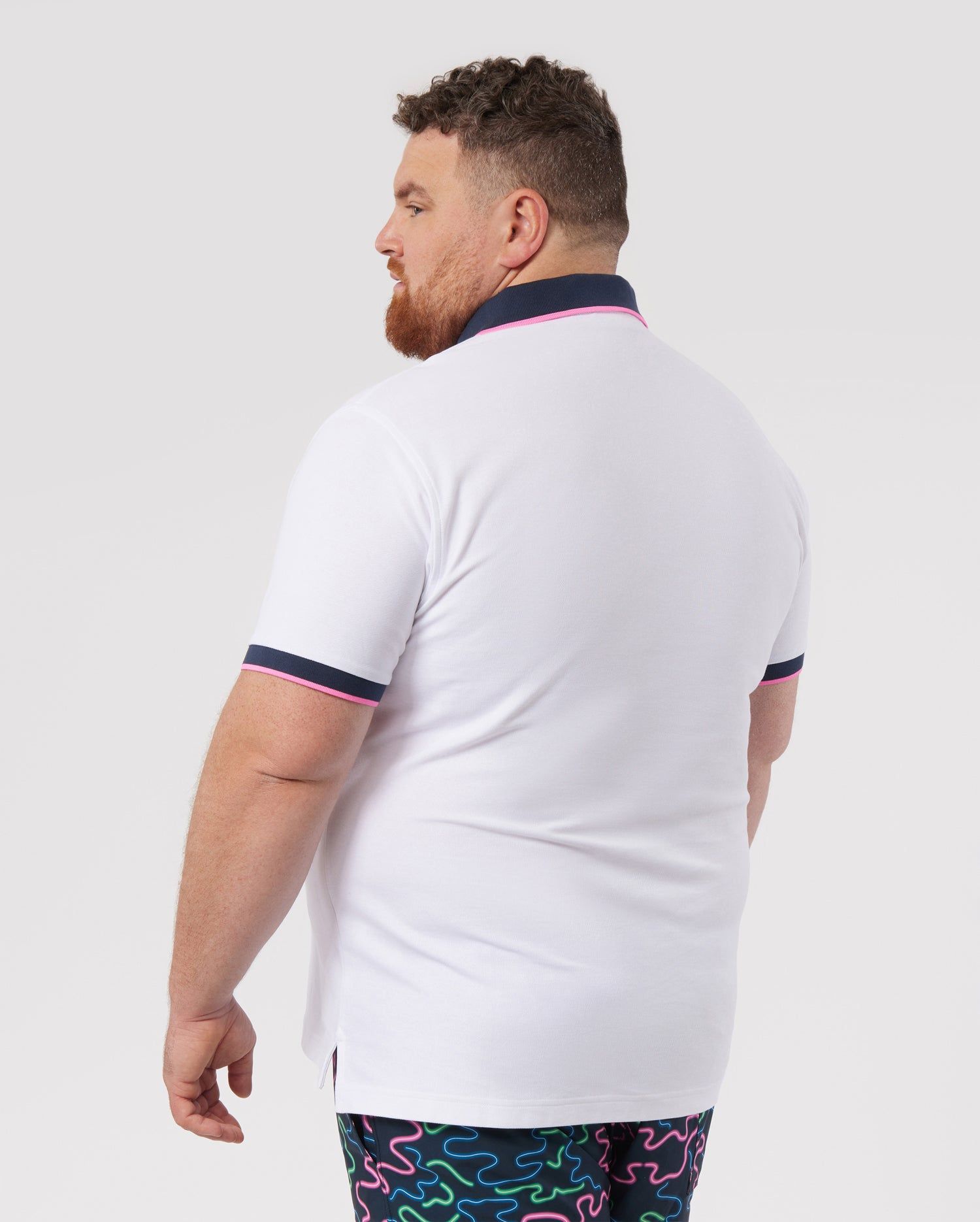 MENS BIG AND TALL STRYPE PIQUE FASHION POLO - B9K801X1PC sold by Psycho Bunny product image thumbnail 4