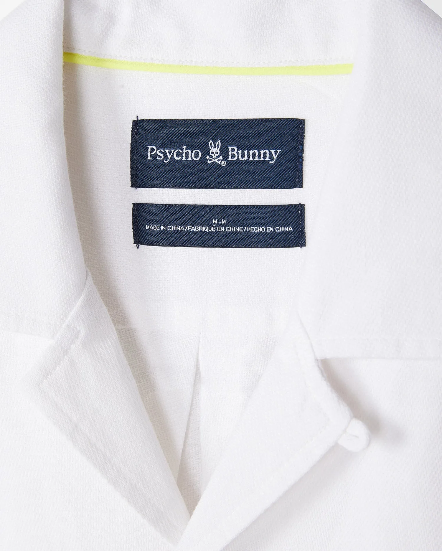 MENS WINDCREST LINEN SHORT SLEEVE SHIRT - B6Q148C200 sold by Psycho Bunny product image thumbnail 5