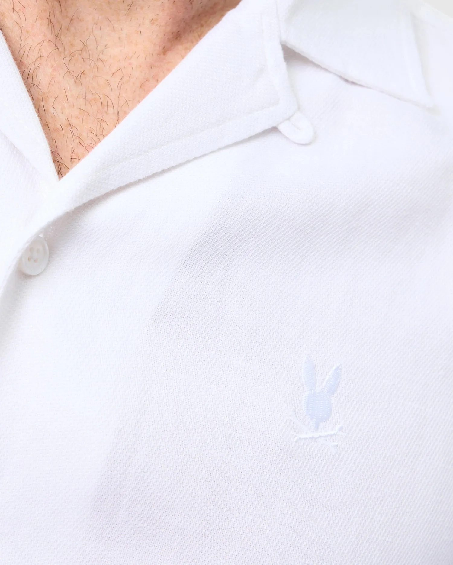 MENS WINDCREST LINEN SHORT SLEEVE SHIRT - B6Q148C200 sold by Psycho Bunny product image thumbnail 4