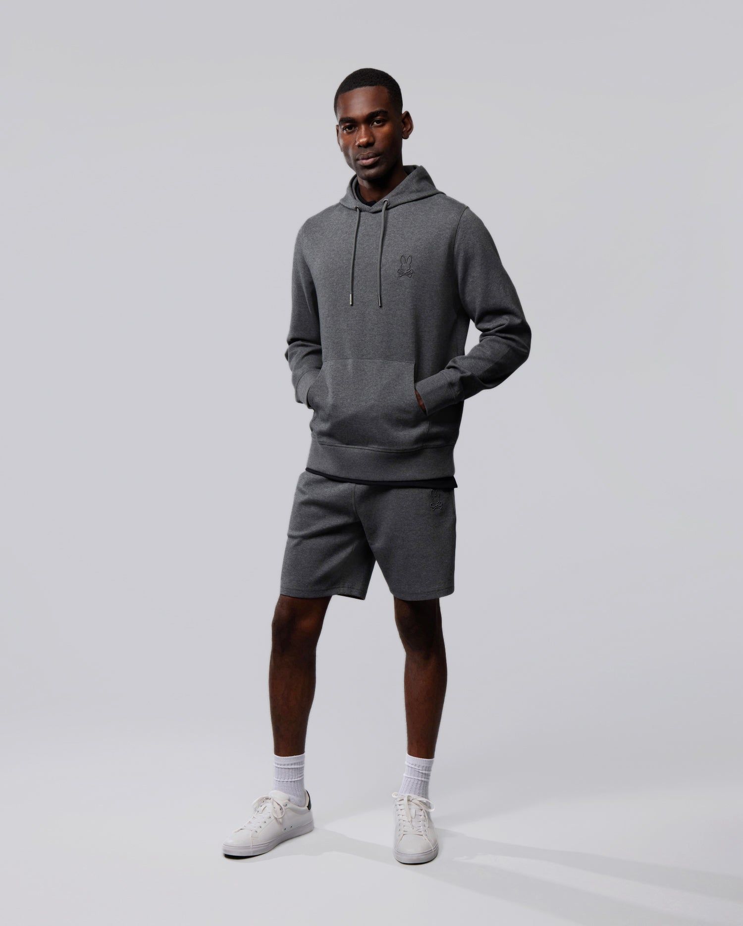 MENS OUTLINE PULLOVER HOODIE - B6H505ARCN sold by Psycho Bunny product image thumbnail 5