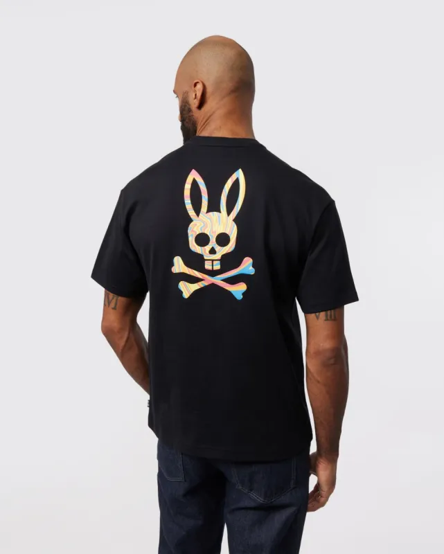 MENS PORTER RELAXED FIT GRAPHIC TEE - B6U940Y1PC made by Psycho Bunny