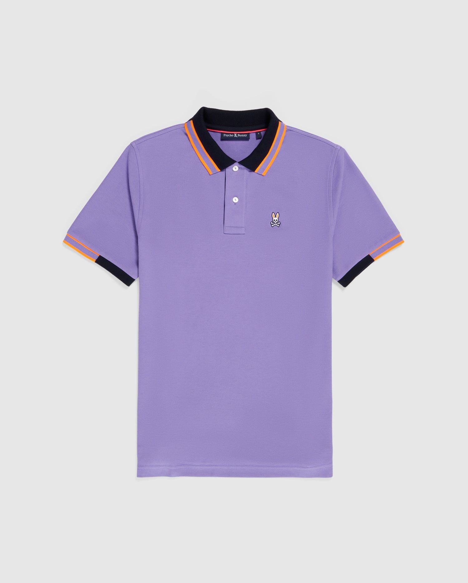 MENS CHICAGO PATCH PIQUE POLO - B6K459Z1PC sold by Psycho Bunny