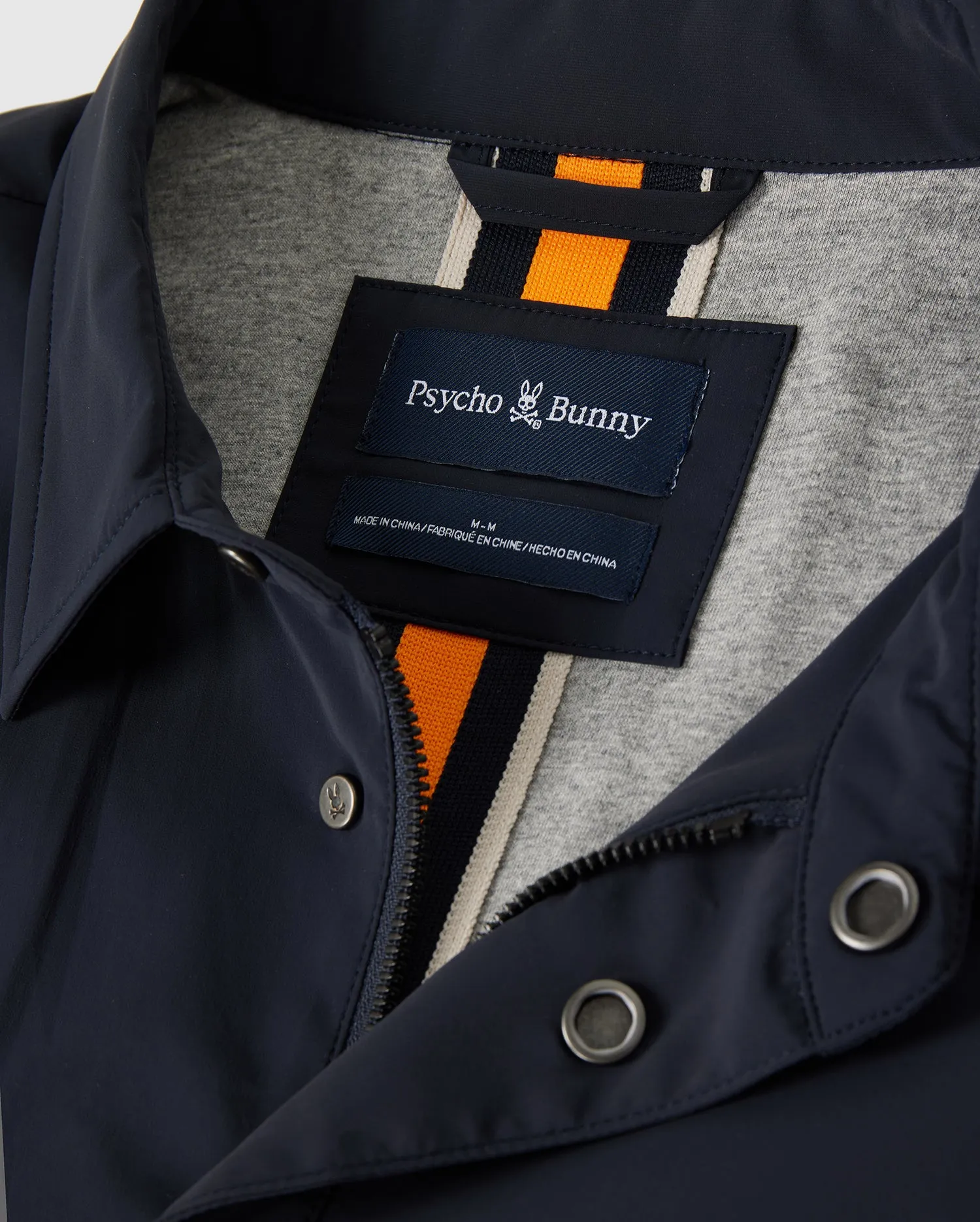 MENS YORKTOWN STRETCH NYLON JACKET - B6J286B200 sold by Psycho Bunny product image thumbnail 3