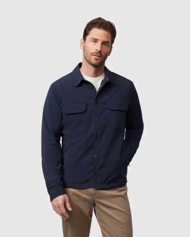 MENS YORKTOWN STRETCH NYLON JACKET - B6J286B200 sold by Psycho Bunny