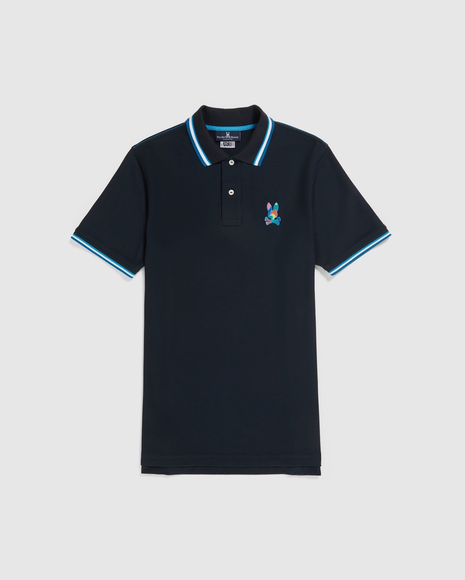 MENS BIG AND TALL HILSBORO COLLAR STRIPE POLO SHIRT - B9K104W1PC sold by Psycho Bunny product image thumbnail 7