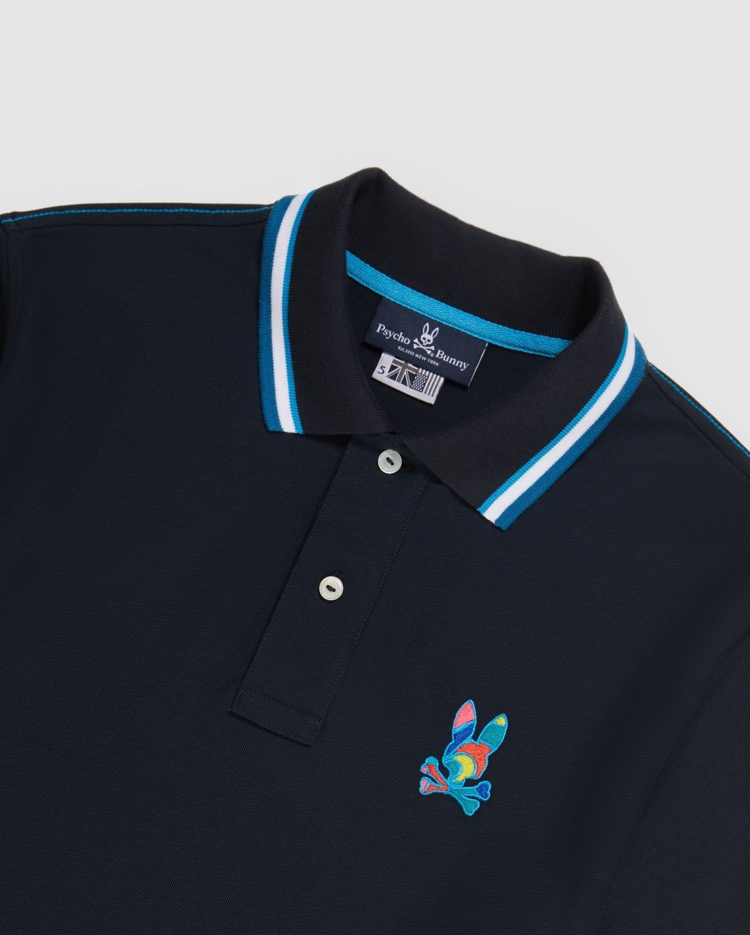 MENS BIG AND TALL HILSBORO COLLAR STRIPE POLO SHIRT - B9K104W1PC sold by Psycho Bunny product image thumbnail 8