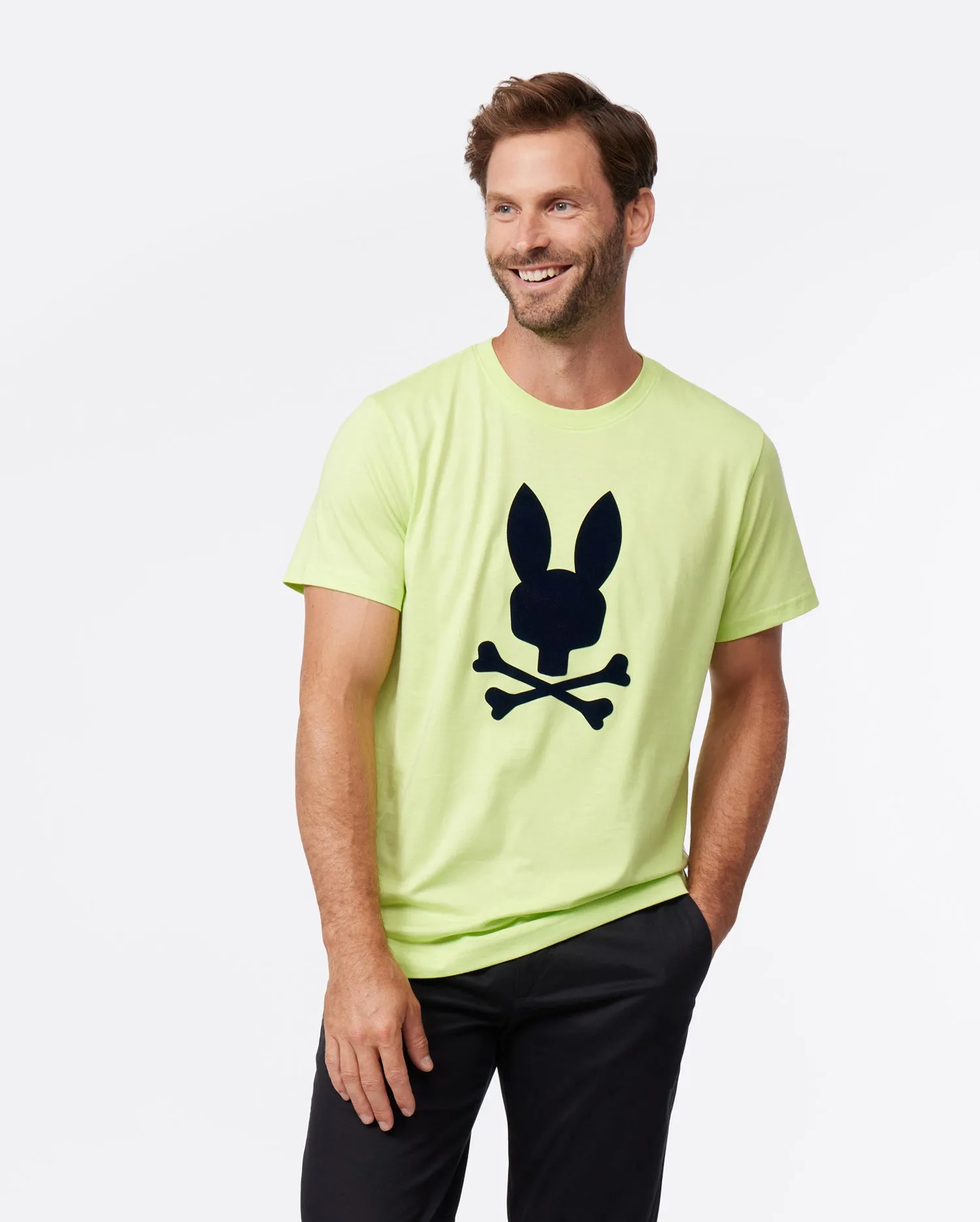 MENS LOS ANGELES FLOCKING GRAPHIC TEE - B6U643Z1PC sold by Psycho Bunny product image thumbnail 2