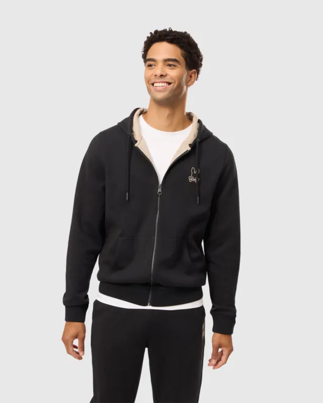 MENS JAMES PREMIUM ZIP HOODIE - B6H793D200 sold by Psycho Bunny