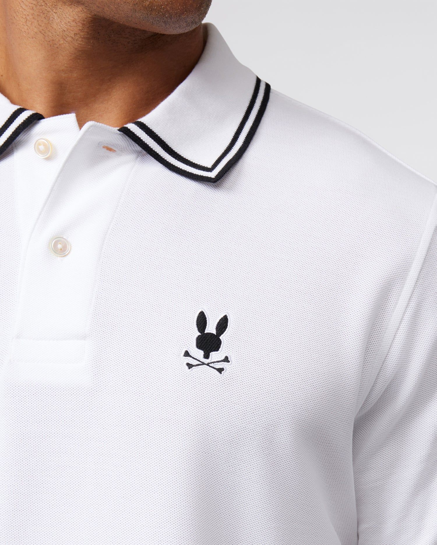 MENS LAMBERT PIQUE POLO - B6K402Z1PC sold by Psycho Bunny product image thumbnail 3