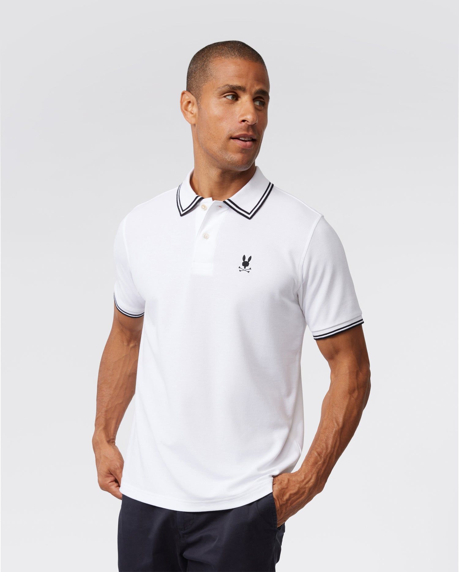 MENS LAMBERT PIQUE POLO - B6K402Z1PC sold by Psycho Bunny product image thumbnail 2