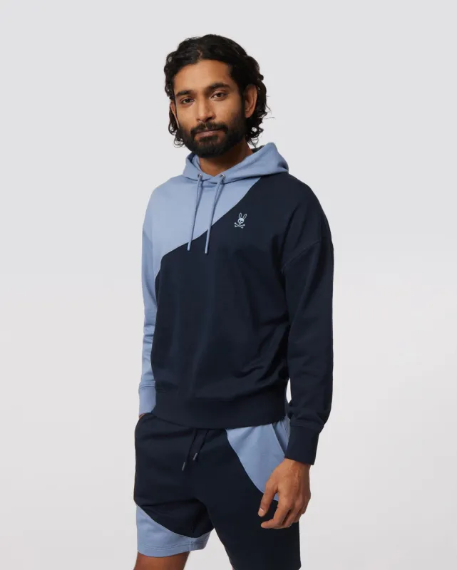 MENS KENNEY RELAXED FIT POPOVER HOODIE - B6H932Y1FT sold by Psycho Bunny