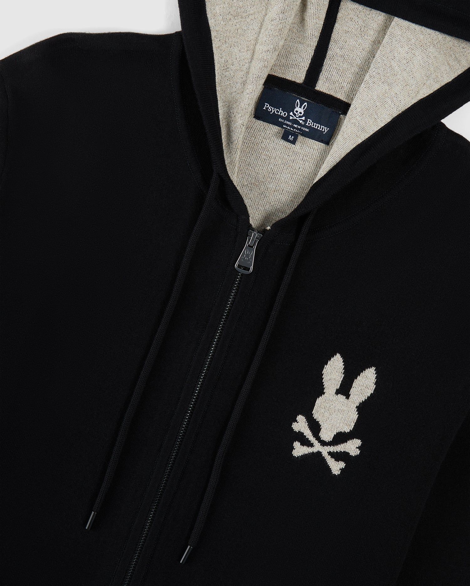 MENS LARGO ZIP UP SWEATER - B6E837U1WB sold by Psycho Bunny product image thumbnail 6