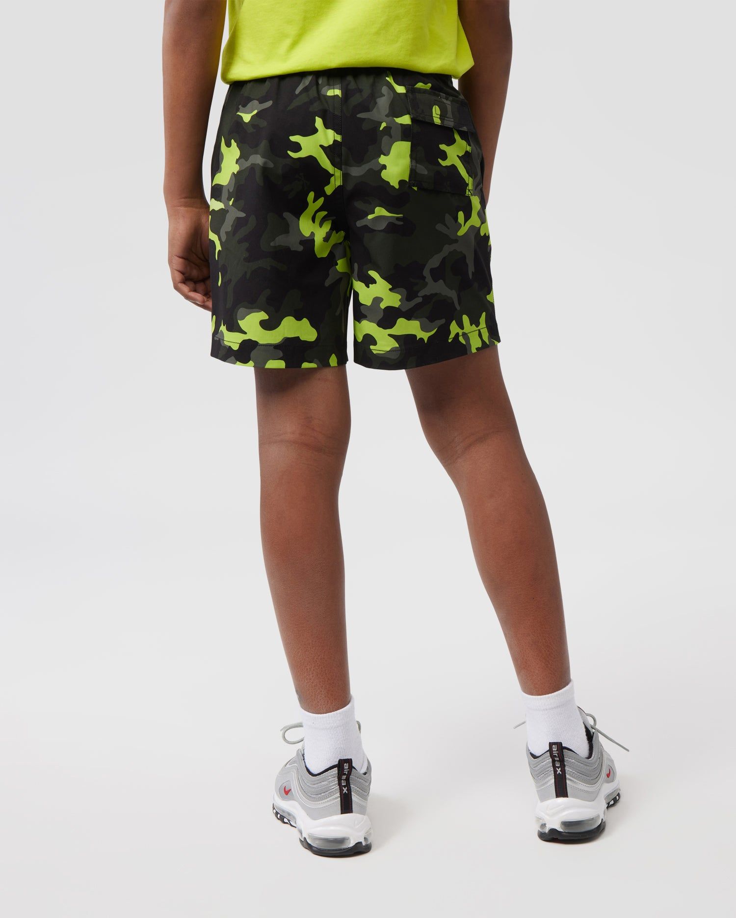 KIDS PLANO CAMO PRINT LONG SWIM TRUNK - B0W376Z1PO sold by Psycho Bunny product image thumbnail 4