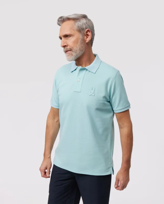 MENS DAMON PIQUE POLO - B6K928Y1PC sold by Psycho Bunny