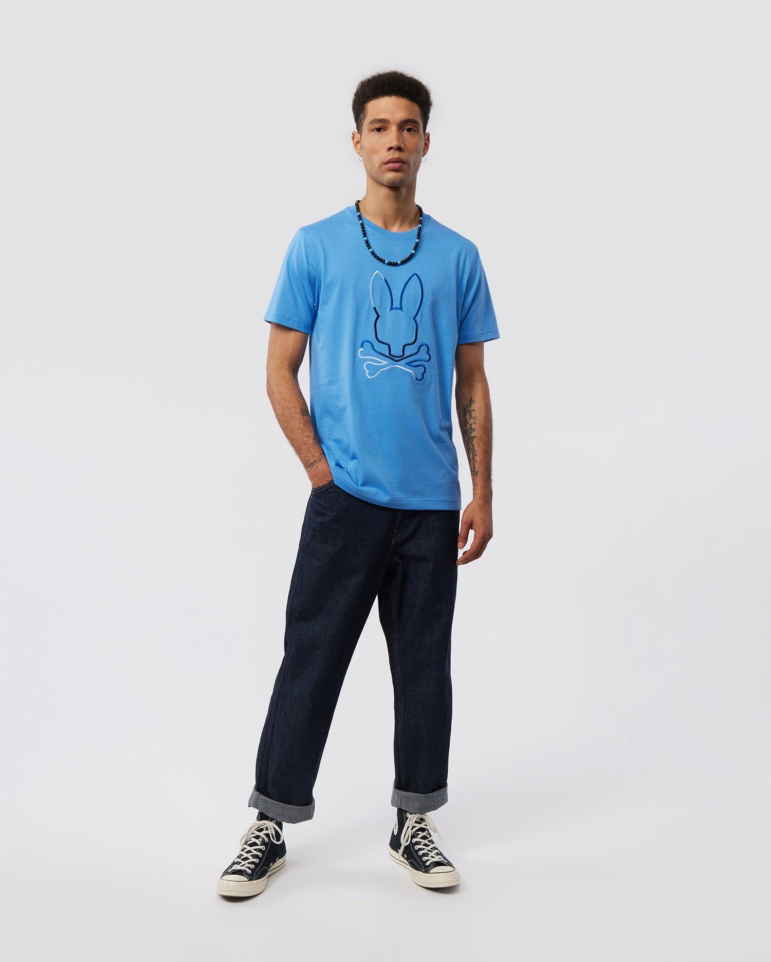 MENS CALLE GRAPHIC TEE - B6U410W1PC sold by Psycho Bunny product image thumbnail 4