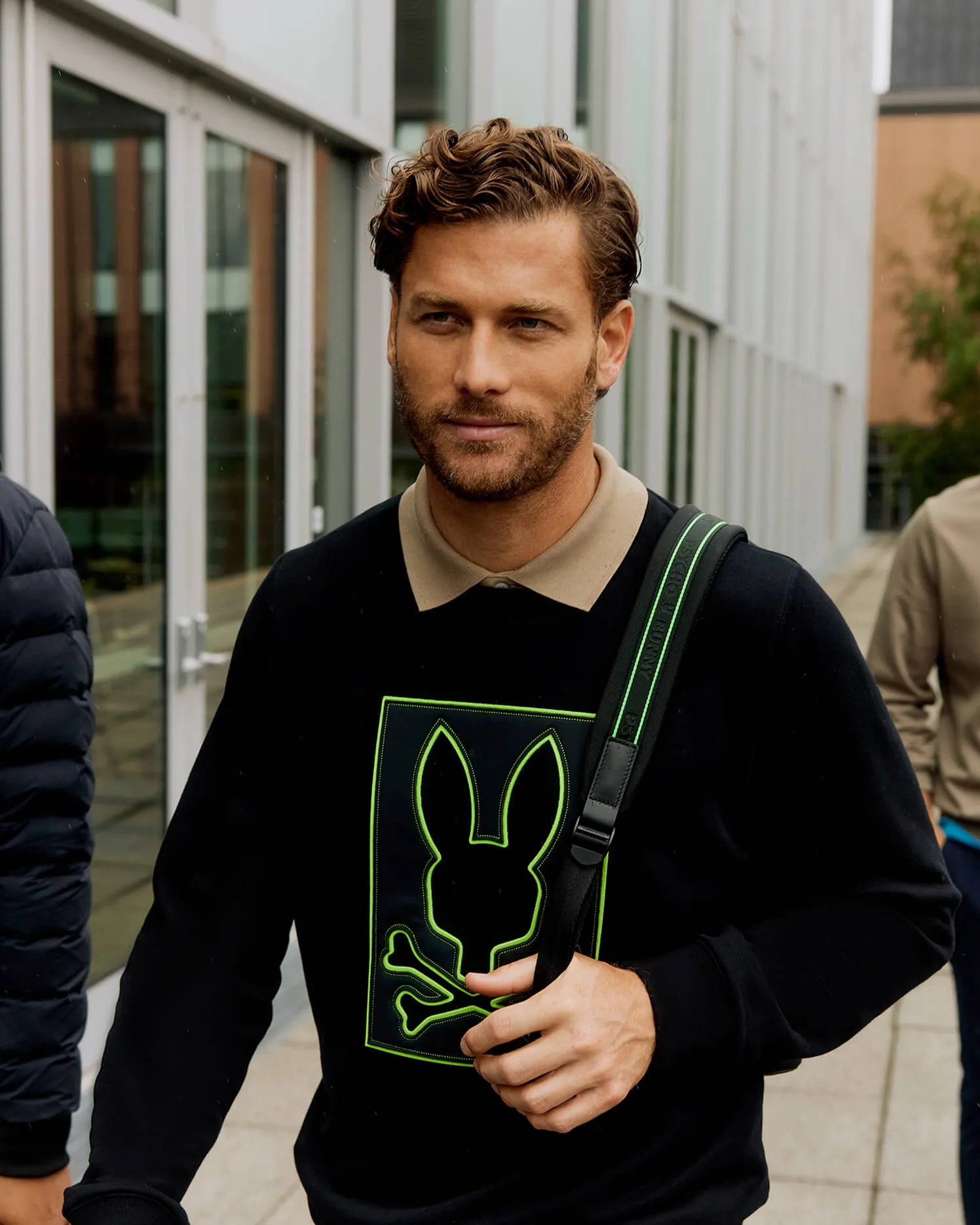 MENS LOS ANGELES FLEECE SWEATSHIRT - B6S805Z1FT sold by Psycho Bunny product image thumbnail 4