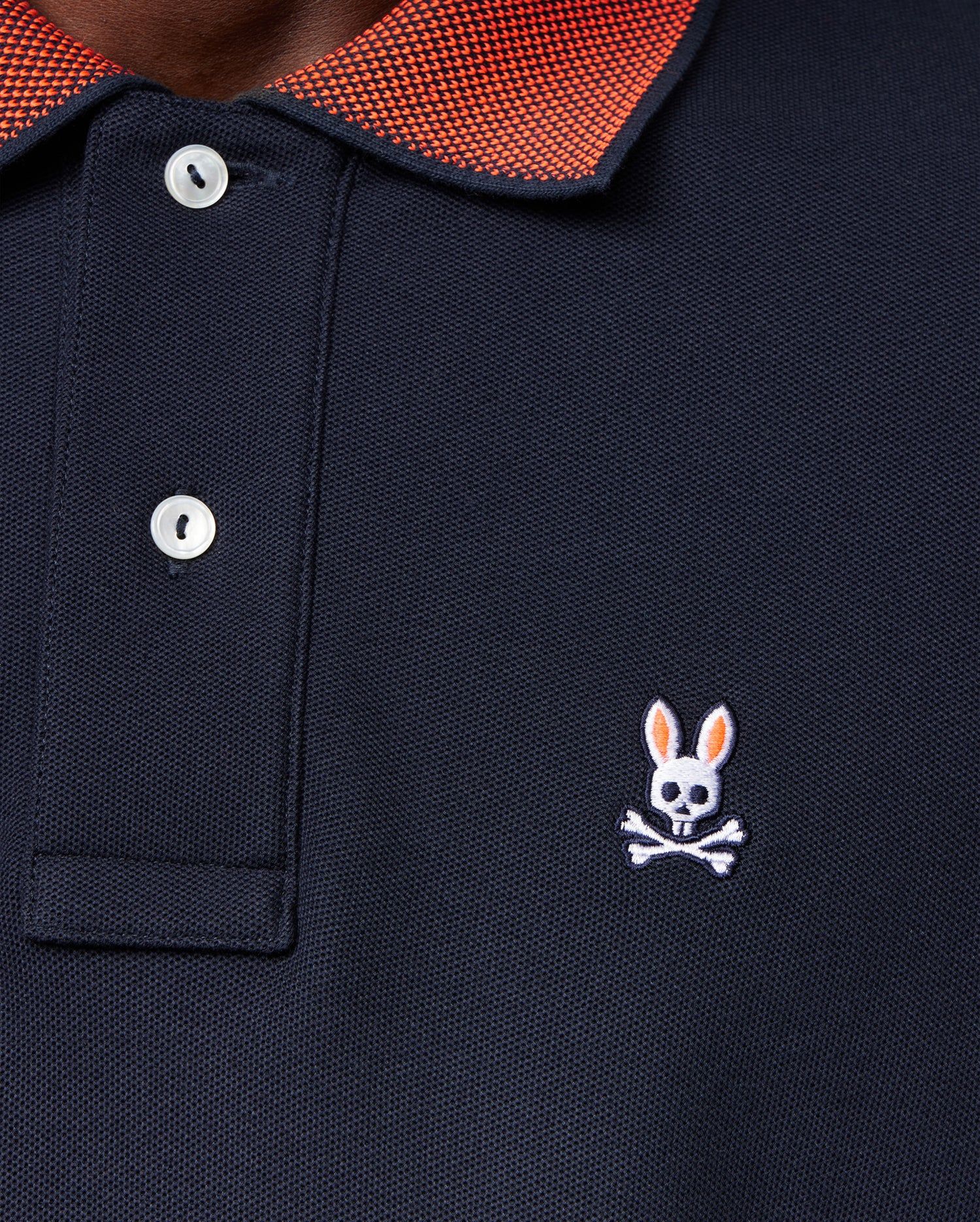 MENS RODEO PIQUE POLO SHIRT - B6K609A2PC sold by Psycho Bunny product image thumbnail 3