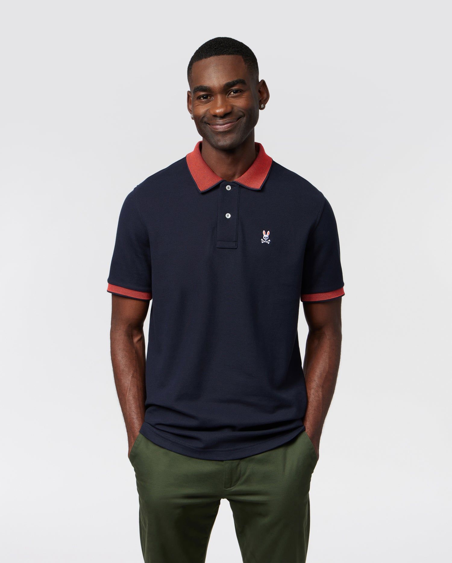 MENS RODEO PIQUE POLO SHIRT - B6K609A2PC sold by Psycho Bunny product image thumbnail 2