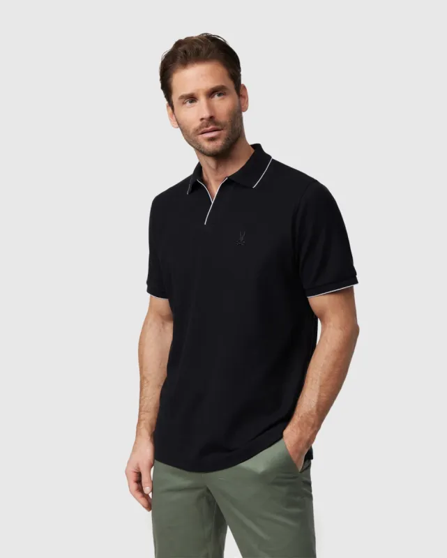 MENS EAST HILLS JOHNNY COLLAR POLO SHIRT - B6K331B200 sold by Psycho Bunny